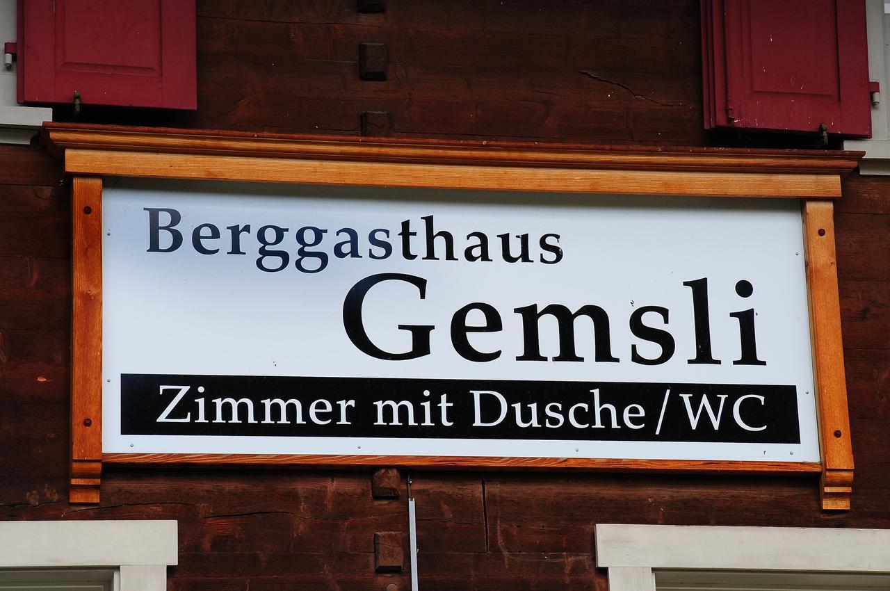 Berggasthaus Gemsli Saint Antonien Exterior photo